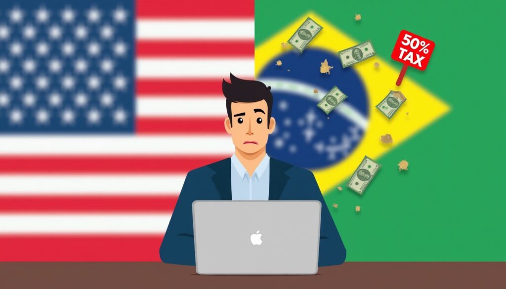 taxação EUA Brasil 2025