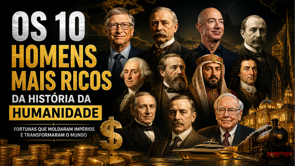 Quem Foram os Homens Mais Ricos da História da Humanidade?