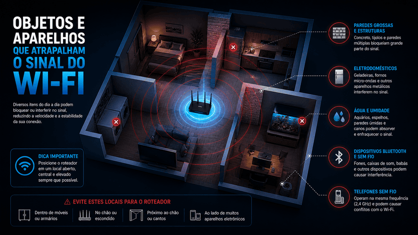melhorar o sinal do Wi-Fi